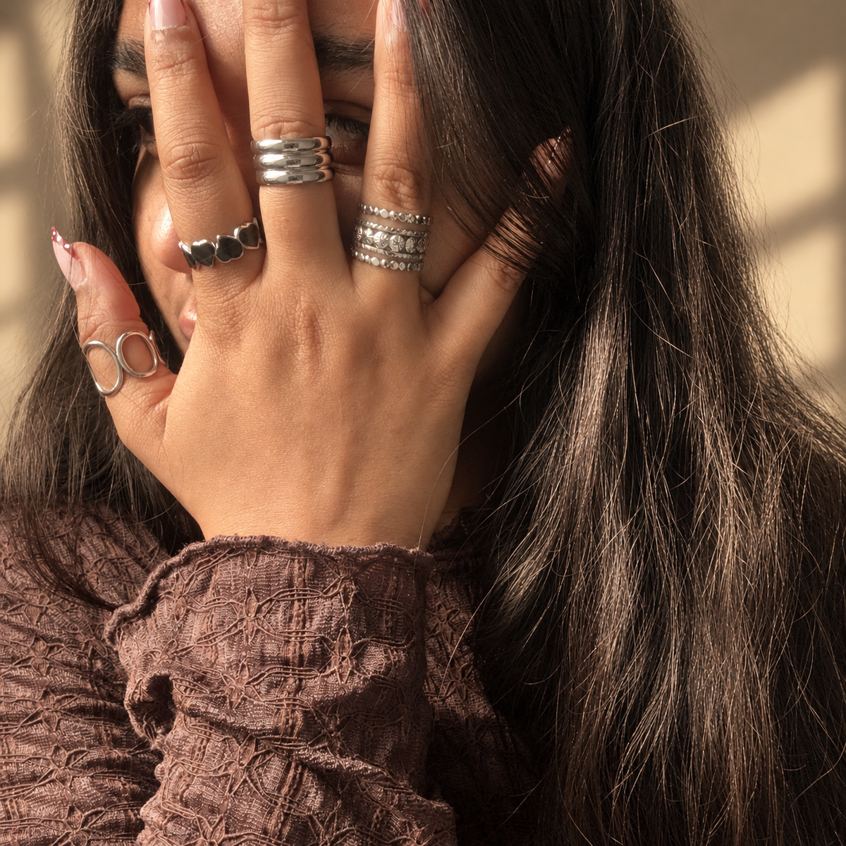 silver ring combo