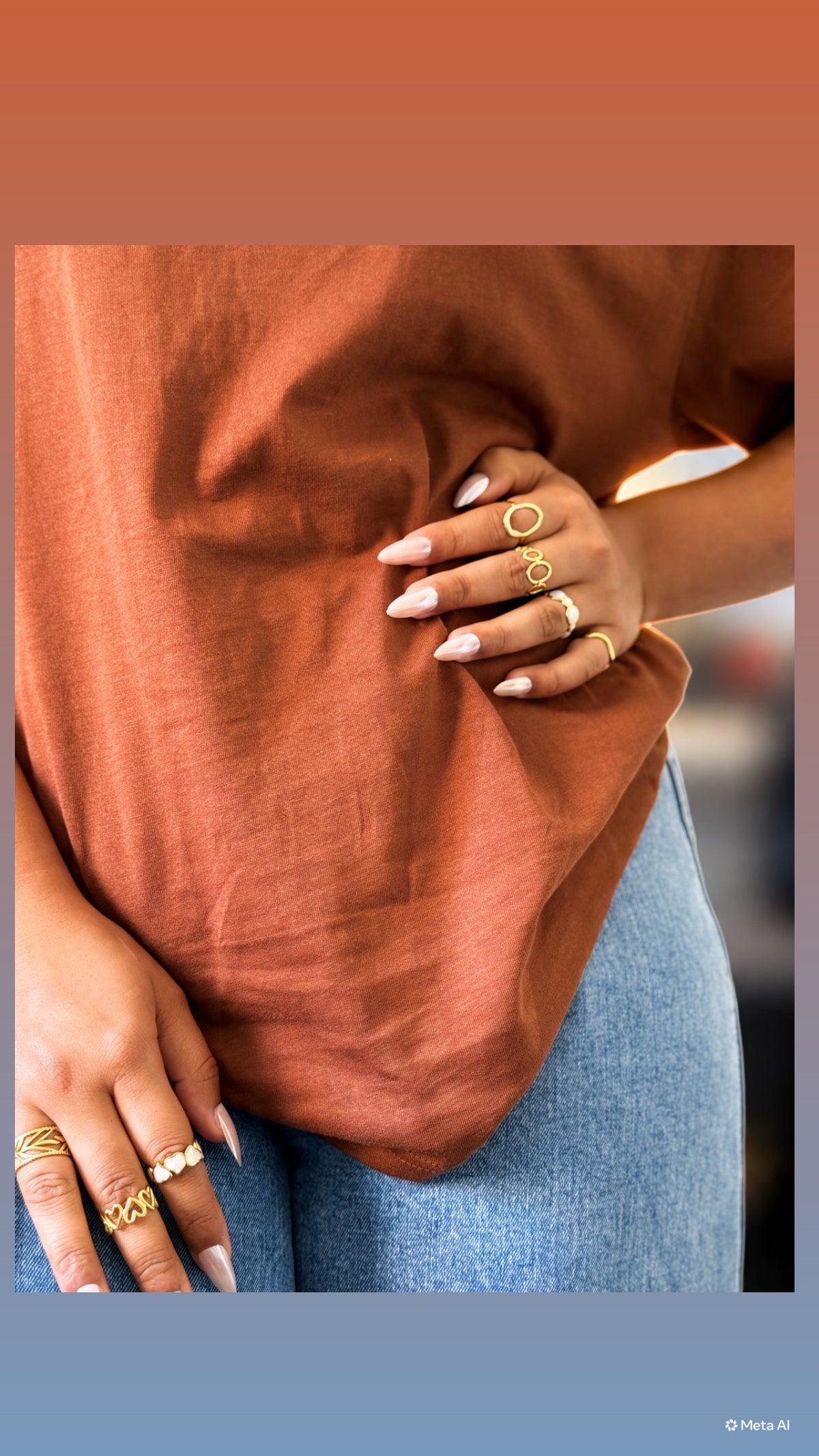 Lucky dip for adjusted gold ring