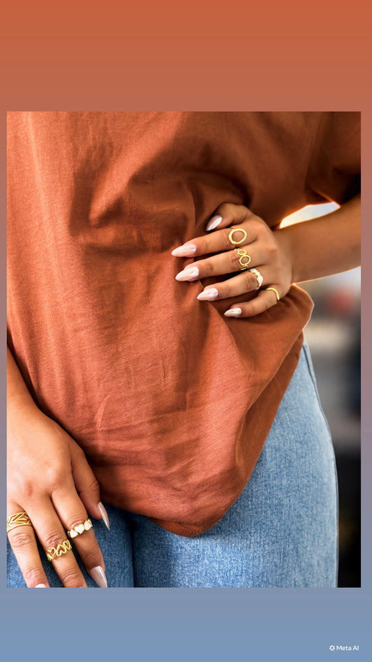 Lucky dip for adjusted gold ring